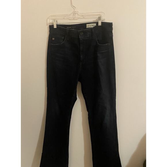 AG Adriano Goldschmied Farrah Boot High Rise Jeans 31x32 Dark Denim Retails $225 - Picture 12 of 12